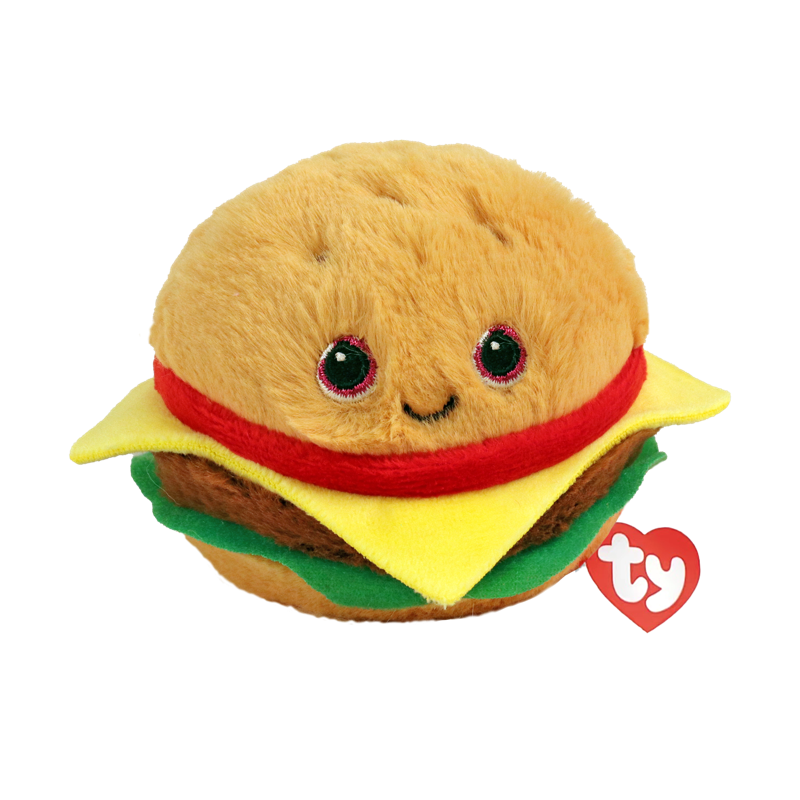 TY BEANIE BOUNCERS BUNS HAMBURGUESA