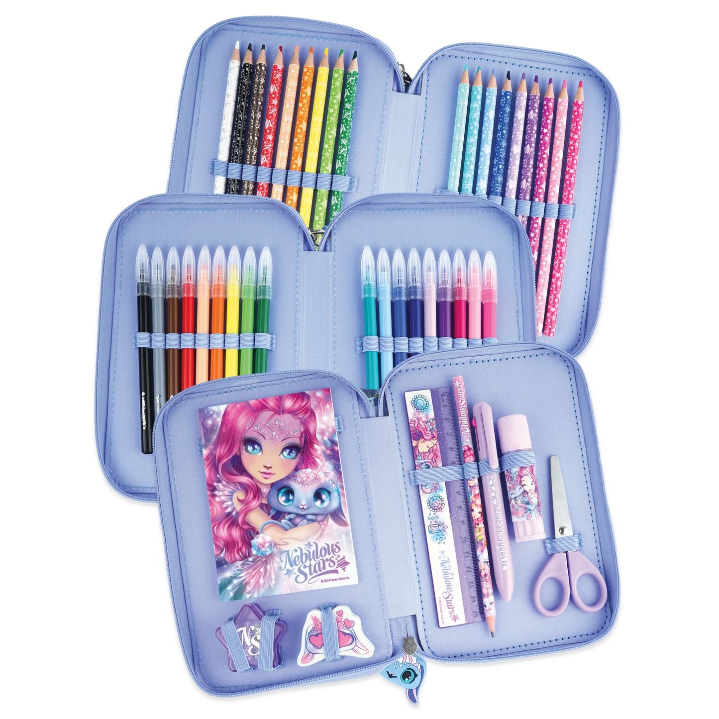 3-TIER PENCIL CASE