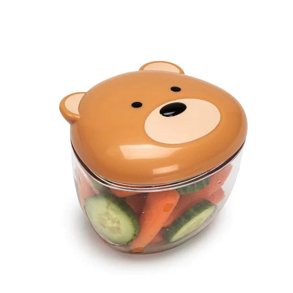 Bear Snack Container PCTG (6pc/inner)