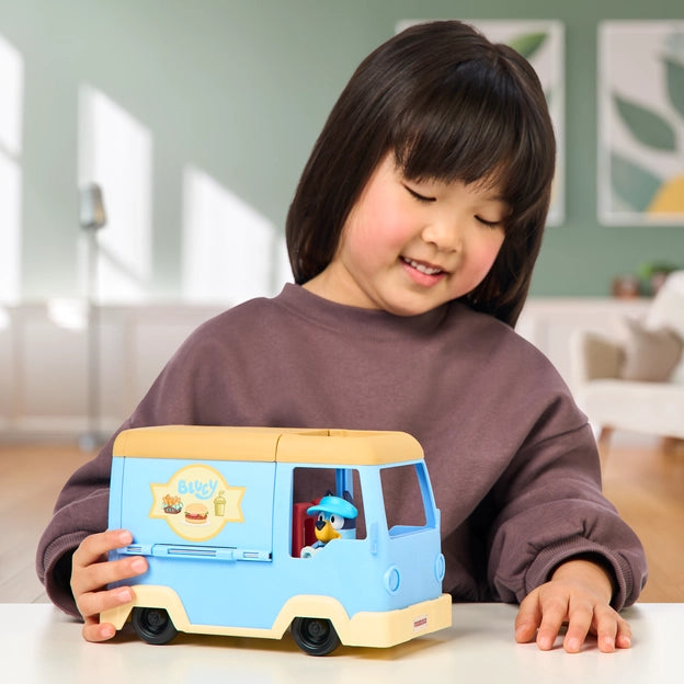 BLUEY CHEF - SET JUEGO CAMIÓN COMIDAS