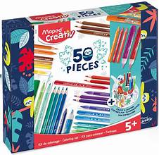 KIT DE COLORANTE 50 PZS MAPED
CREATIV