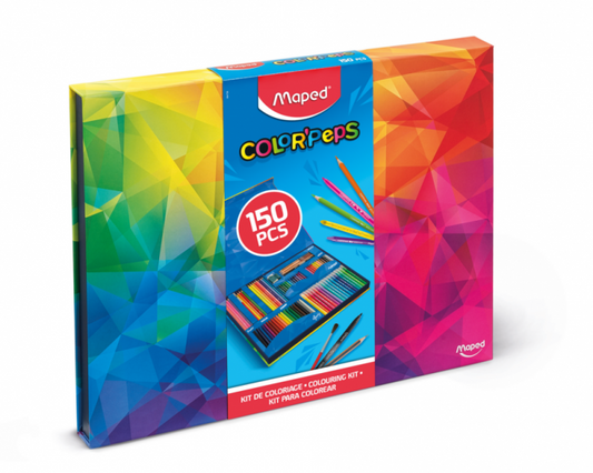 KIT COLORACION 150 PIEZAS
COLORPEPS ESTUCHE CARTON