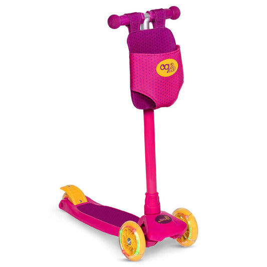 OG GIRLS SCOOTER WITH DOLL CARRIER