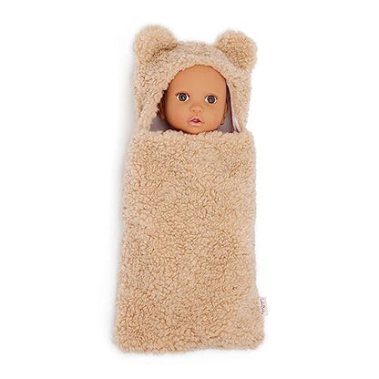14" BABY DOLL W/ OUTFIT & CUDDLER