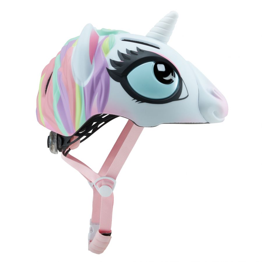 CASCO GLOBBER ANIMAL UNICORNIO BLANCO