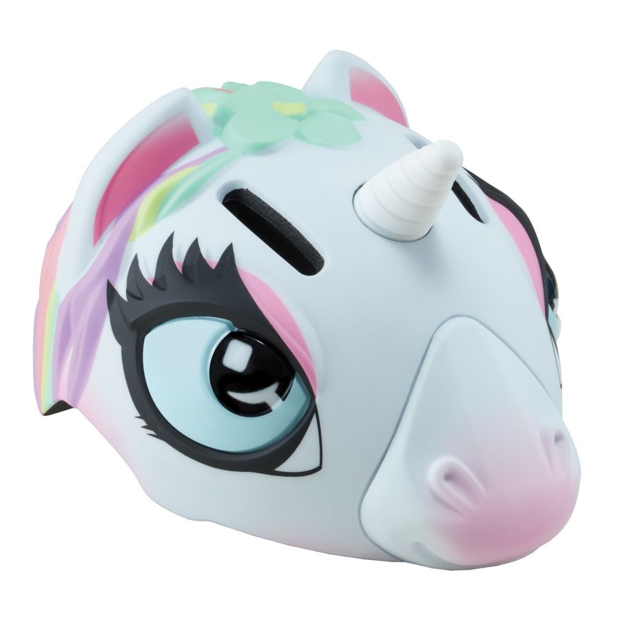 CASCO GLOBBER ANIMAL UNICORNIO BLANCO