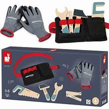 TOOL BELT AND GLOVES SET