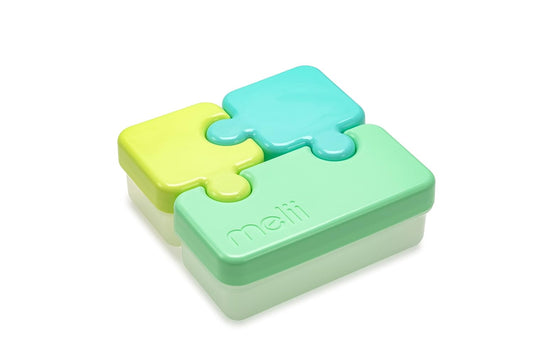 Puzzle Container - Blue, Lime, Mint (6pc/inner)