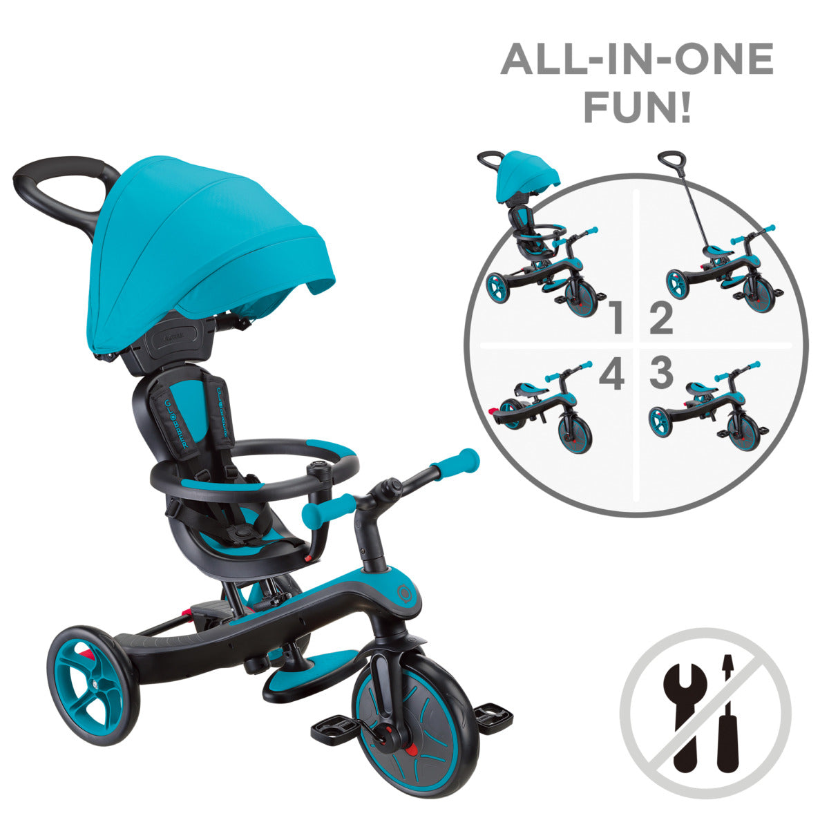 EXPLORER TRIKE 4 IN 1