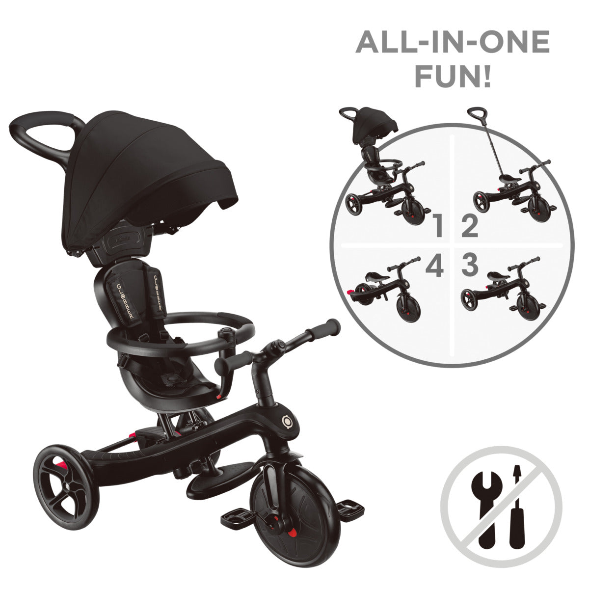 EXPLORER TRIKE 4 IN 1