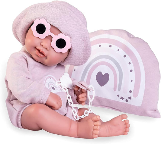 RECIÉN NACIDA PIPA ARCOIRIS AL SOL