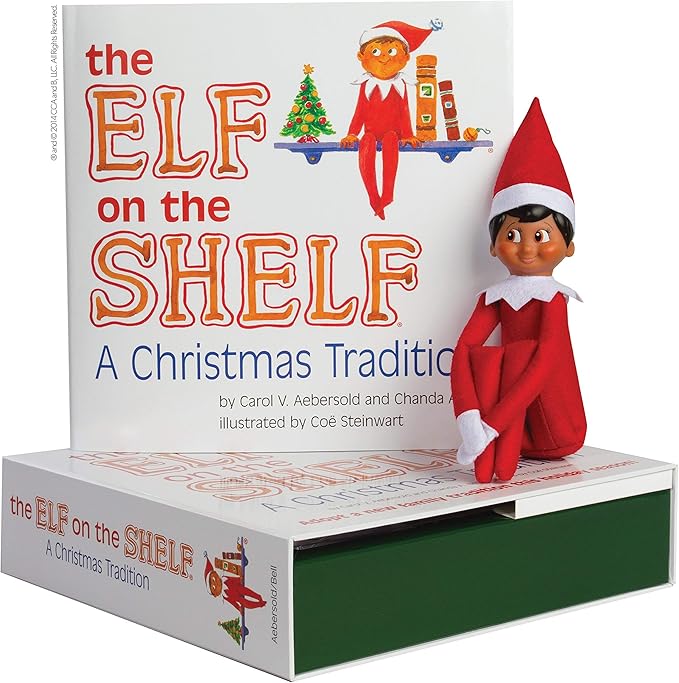 THE ELF ON THE SHELF® DUENDE NIÑO OJOS CAFÉS / INGLÉS (E)