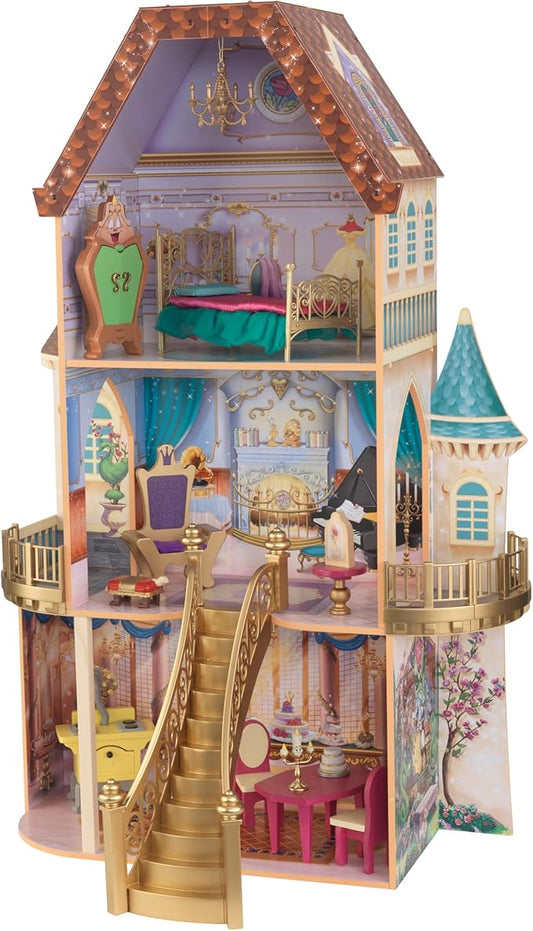 CASA DE MUÑECAS ENCANTADA DE LA PRINCESA BELLA