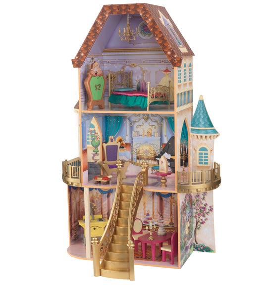 Casa de muñecas encantada de la princesa Bella