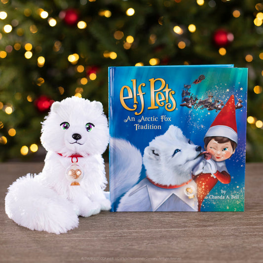 ELF PETS®: ZORRO ÁRTICO PELUCHE Y LIBRO / ESPAÑOL (E)
