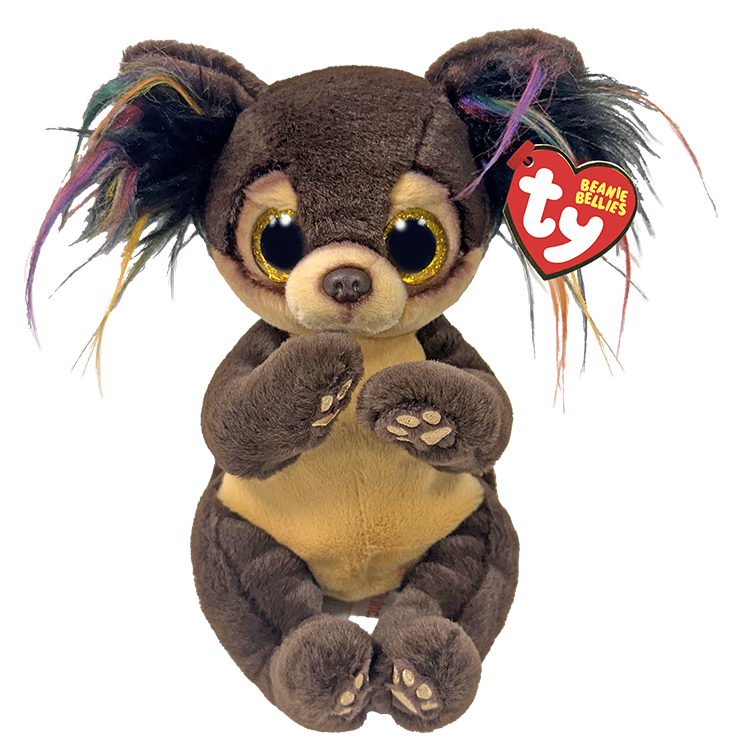TY BEANIE BOOS TOFFEE PERRO CAFE REGULAR