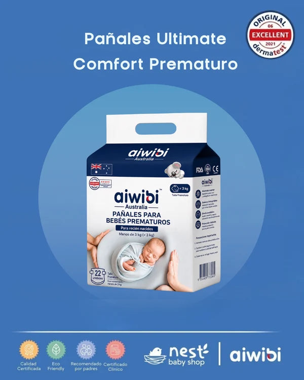 PAÑALES ULTIMATE COMFORT PREMATURO