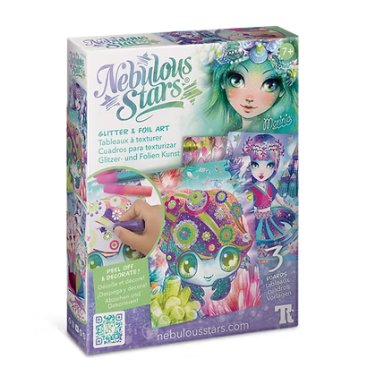 GLITTER AND FOIL ART