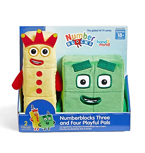 Number Blocks Three and Four Payful Pals
