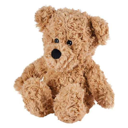 WARMIES® MINI BROWN CURLY BEAR