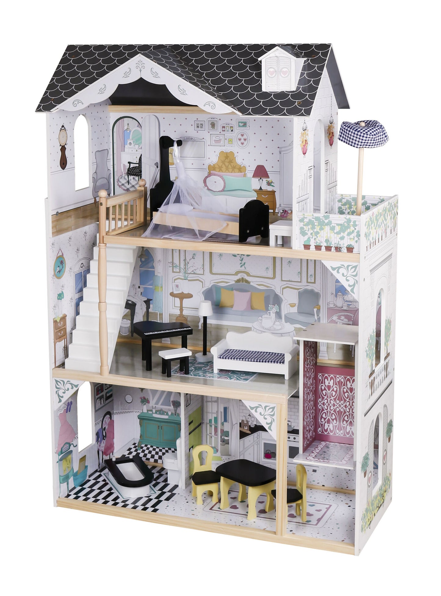 CASA CLASICA CON ACCESORIOS