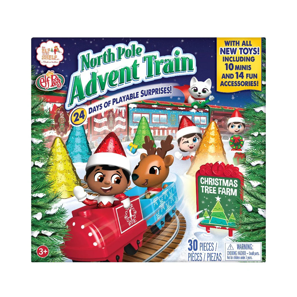 THE ELF ON THE SHELF® CALENDARIO DE ADVIENTO TREN POLO NORTE (E)