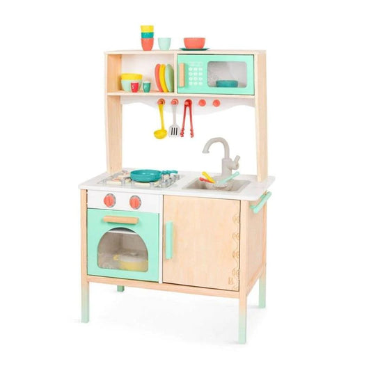 B. WOOD PLAY KITCHEN AND ACCESSORIES