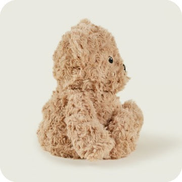 WARMIES PLUSH BROWN CURLY BEAR