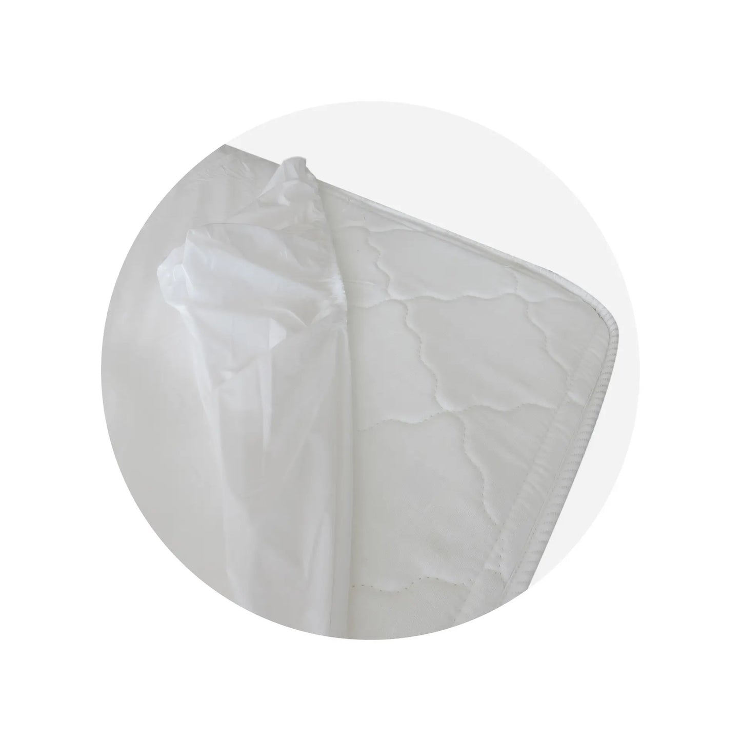 PROTECTOR IMPERMEABLE PARA CUNA CAMA 140X70CM