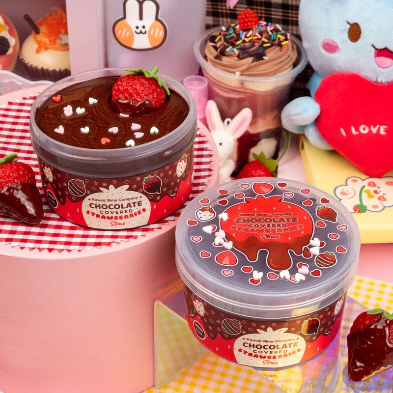 CHOCOLATE COVERED STRAWBERRIES GLOSSY