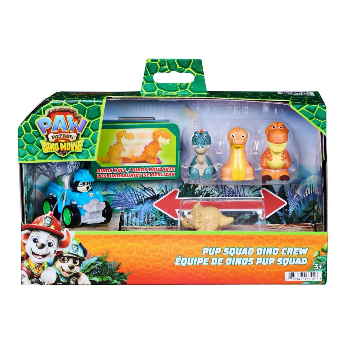 PAW PATROL DINO MOVIE FIGURA DINO SQUAD