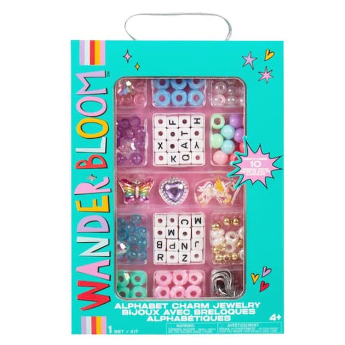 WANDERBLOOM ALPHA CHARM JEWERLY