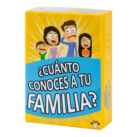 JUEGO DE MESA CUANTO CONOCES A MI FAMILIA