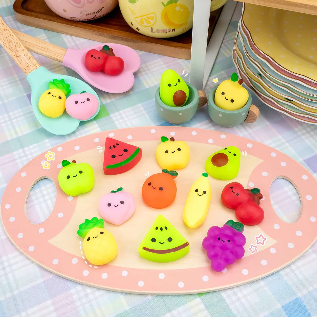 FRUIT MOCHI SQUISHY SENSORY TOY