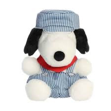 TRAIN ENGINEER SNOOPY PALM PALS