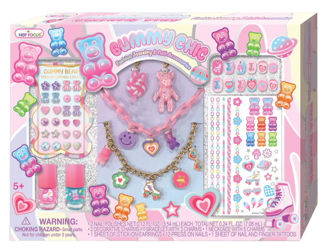 GUMMY BEAR- KIT DE UÑAS & ACCESORIOS