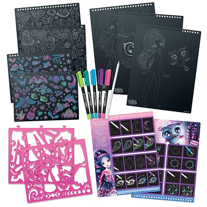 CREATIVE SKETCHBOOK BLACK PAGES ECLIPSIA