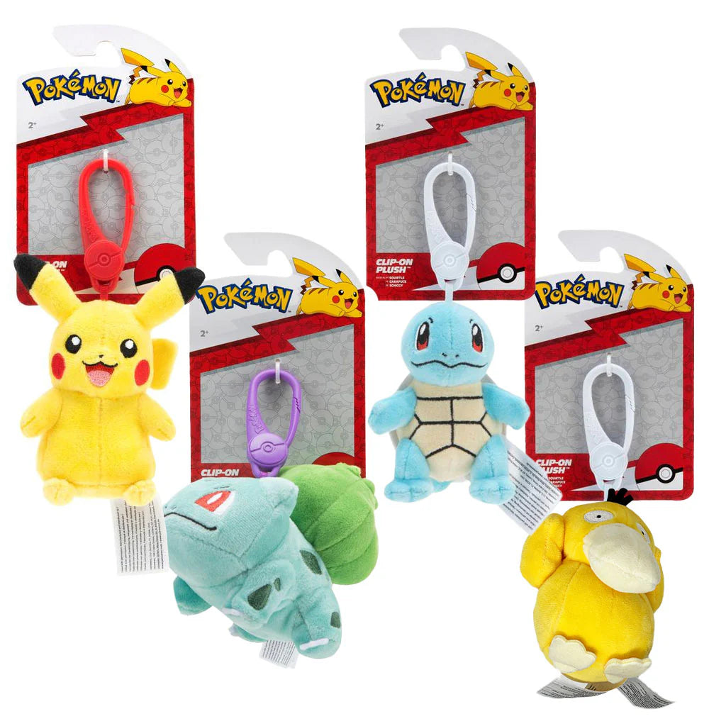 POKEMON - PLUSH CLIP-ON