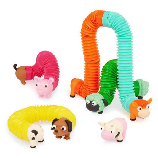 MIX & MATCH SENSORY TUBE SET - FARM THEME