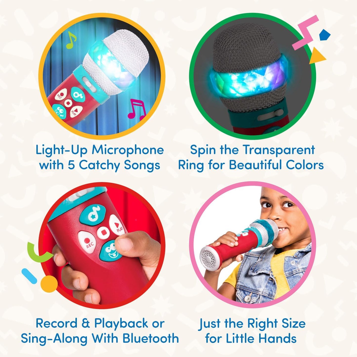 LIGHTS & SOUNDS MICROPHONE