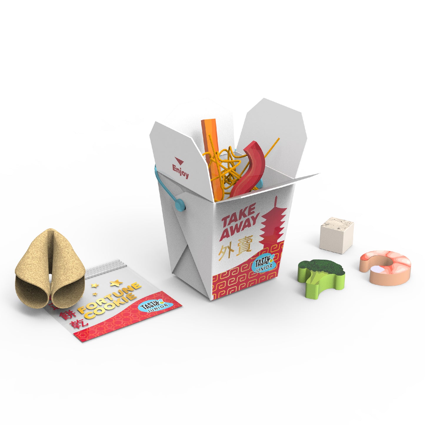 PREP N PLATE MINI NOODLE SET TOYS