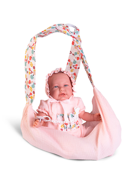 MI PRIMER REBORN DANIELA PORTABEBÉ