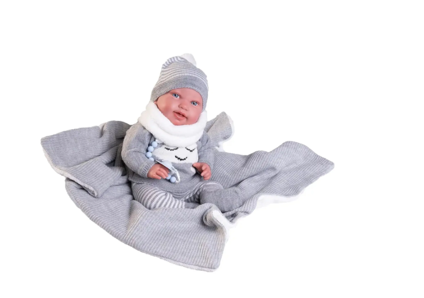 SWEET REBORN PIPO CON TOQUILLA