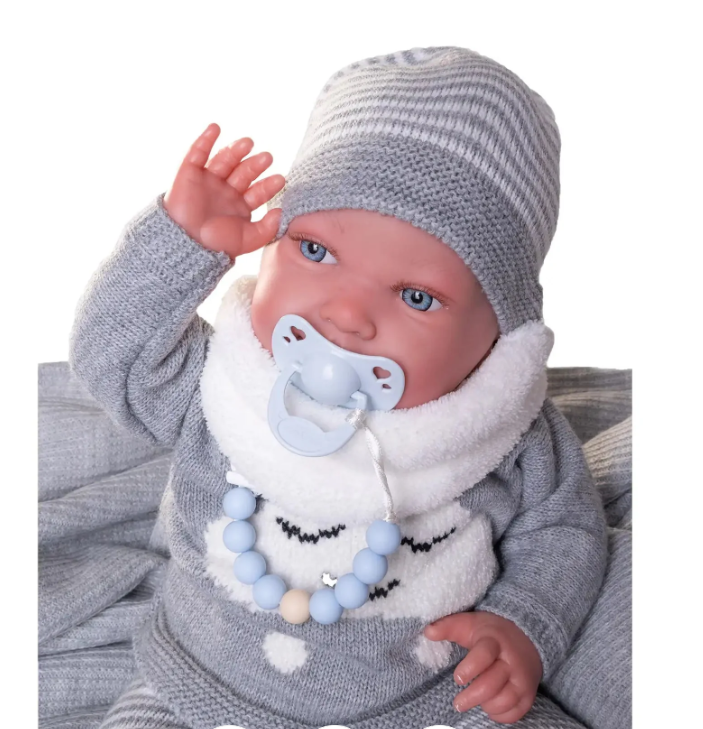 SWEET REBORN PIPO CON TOQUILLA