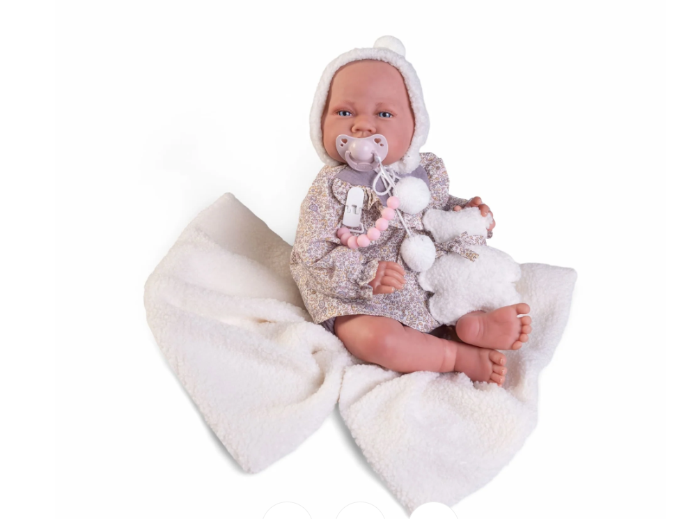 Sweet reborn Nacida manta borreguillo