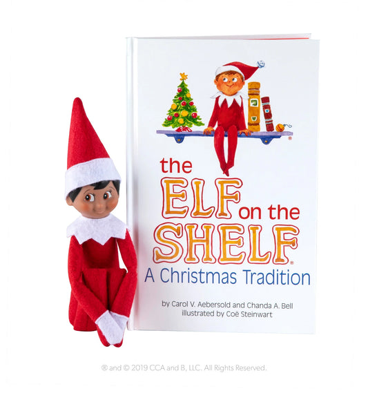 The Elf on the Shelf Boy Dark Tone English