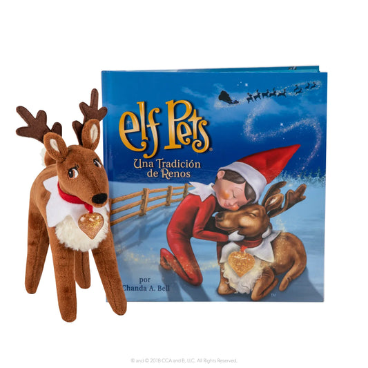 Elf Pets: A Reindeer Tradition Spanish