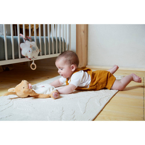 MUSICAL FABRIC BOX LITTLE RABBIT