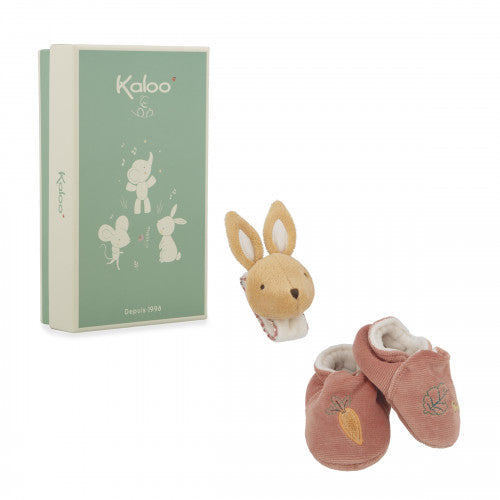 SOUND WRISTBAND & SLIPPERS GIFT BOX RABBIT