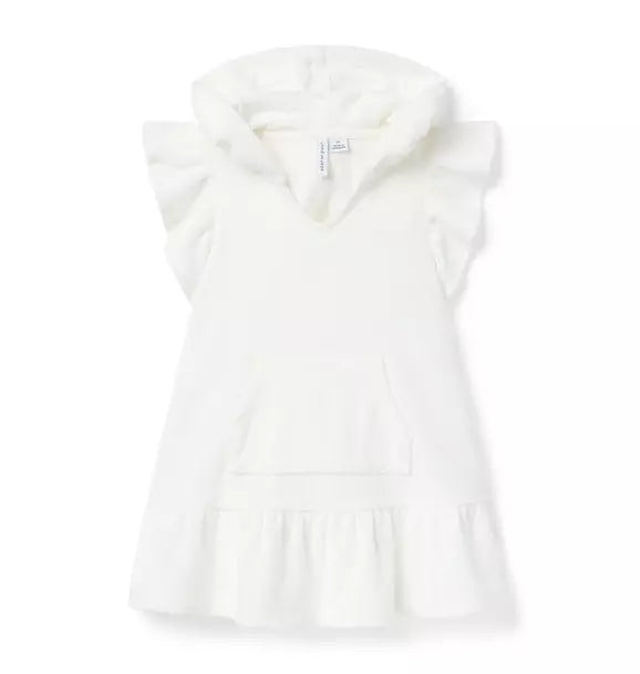 WHITE TERRY SWIM COVER